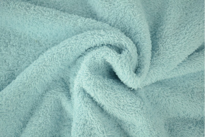 Tissu Éponge de Coton tissu éponge bleu bébé